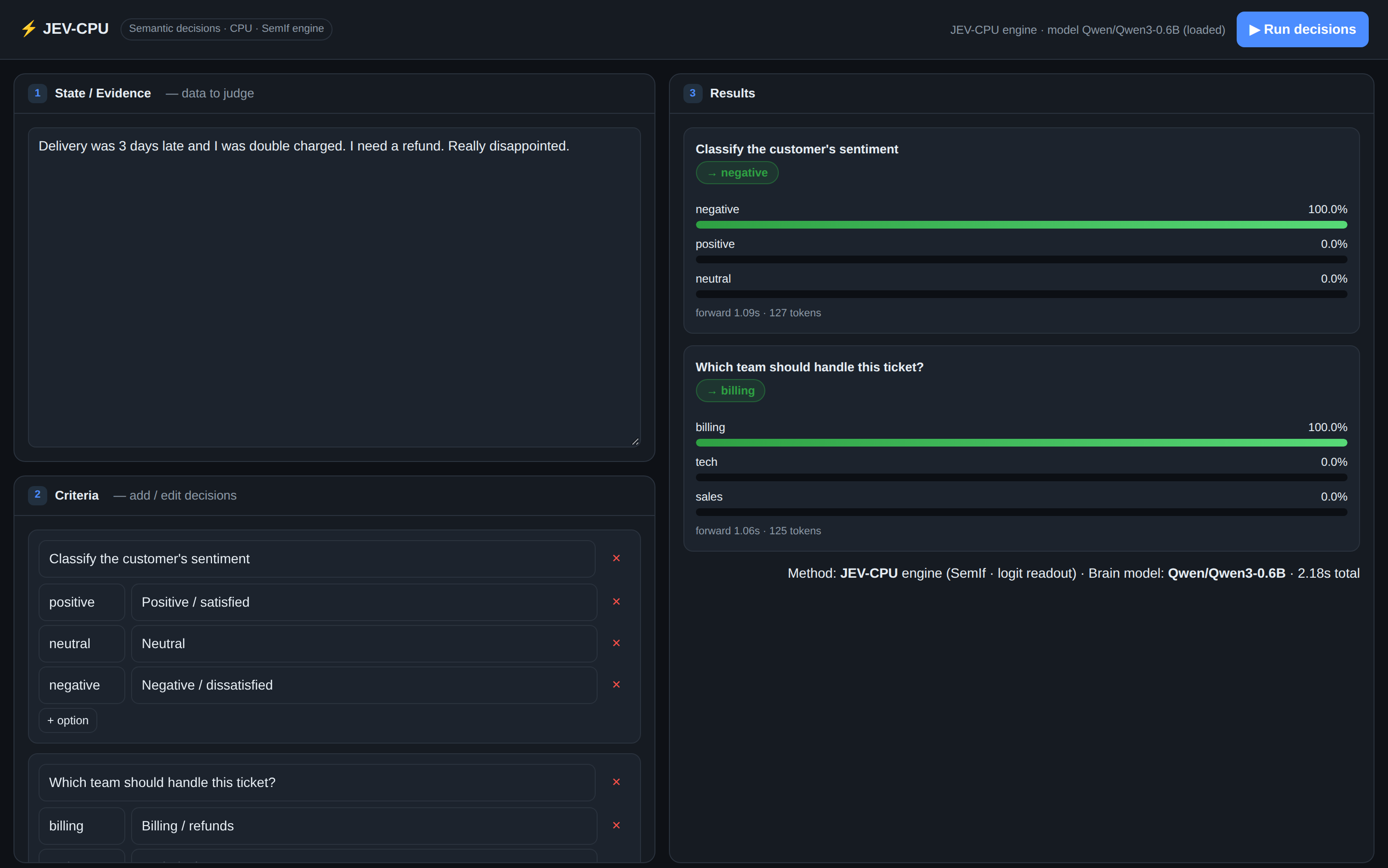 JEV-CPU three-pane web UI